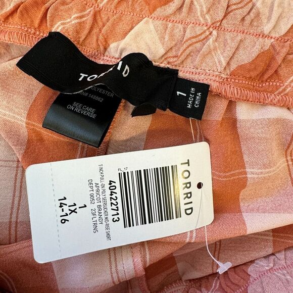 Torrid Pull On Shorts Size 1X 14-16 - Picture 4 of 4